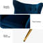 Avianna 29.25'' Wide Tufted Velvet Wingback Chair-808045360