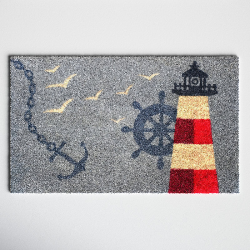 Tapis antidérapant pour porte d'intérieur et d'extérieur 30 po x 18 po Nupur
