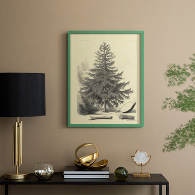 Reproduction d'art encadrée de Noël
