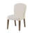 Marielle Upholstered Arch Dining Chair, Toffee/White Sand-154686935