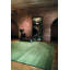 Cirque Geometric Area Rug in Gold/Green-45410973