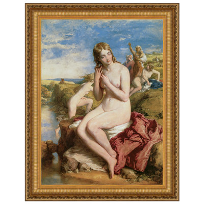 " Bathers Surprised, 1853 " by William Mulready