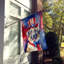 Drapeau patriotique de la maison américaine-112698729