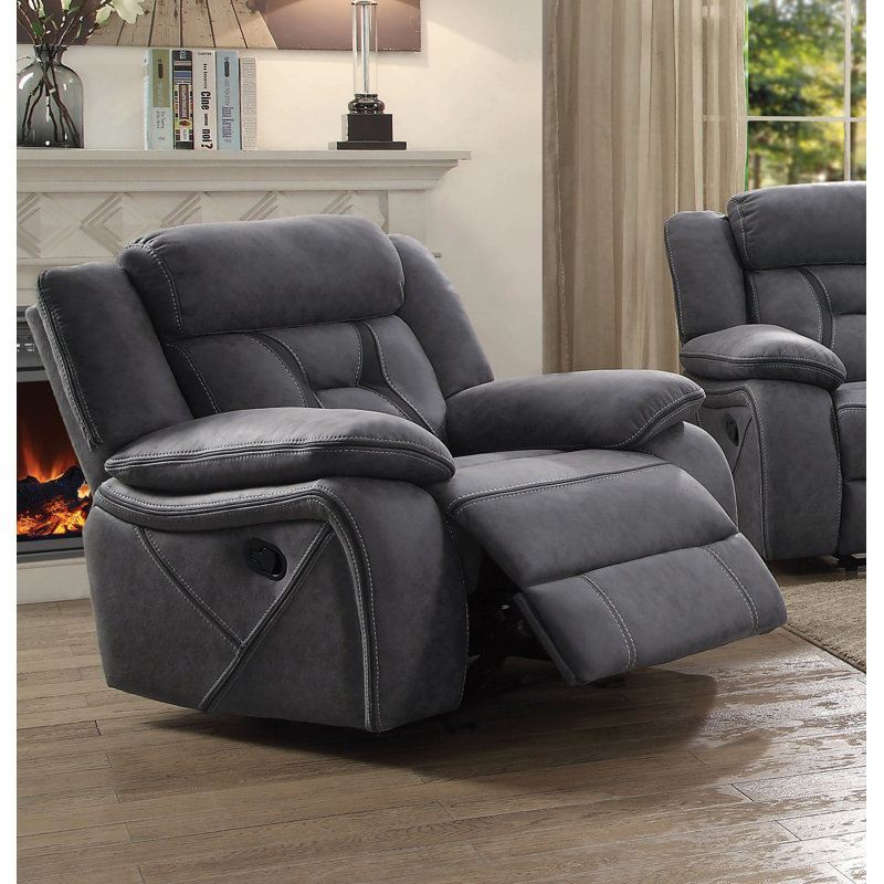 Fauteuil inclinable en cuir Corell