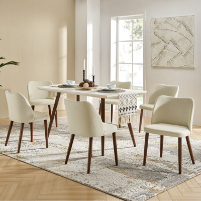 Chaise de salle à manger ergonomique Kanalu
