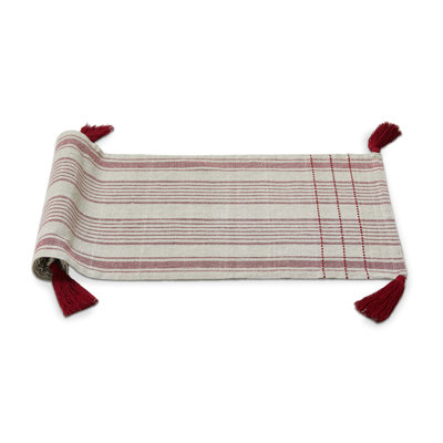Hollon Striped Rectangle Charger
