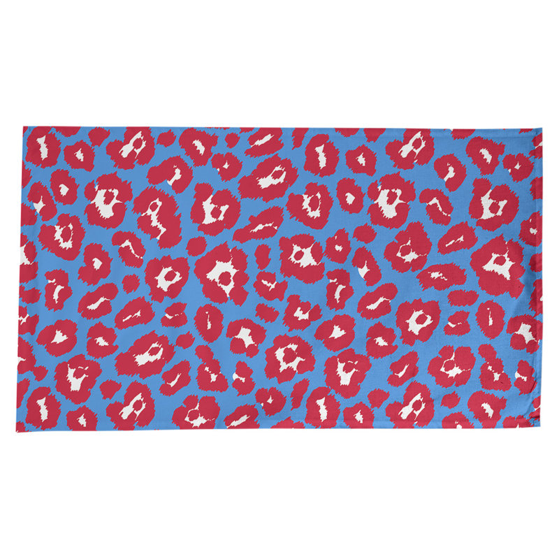 Nappe Football, 102 po x 58 po, Bleu