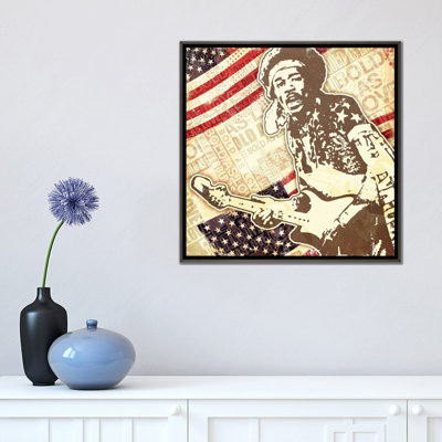 «Jimi Hendrix USA Bold as Love», reproduction d'impression