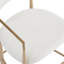 2 tabourets de comptoir beiges - Pieds en fer naturel avec îlot de cuisine de style simple avec poids de dossier de 265 lb et assise en tissu-2001274871-2001274858