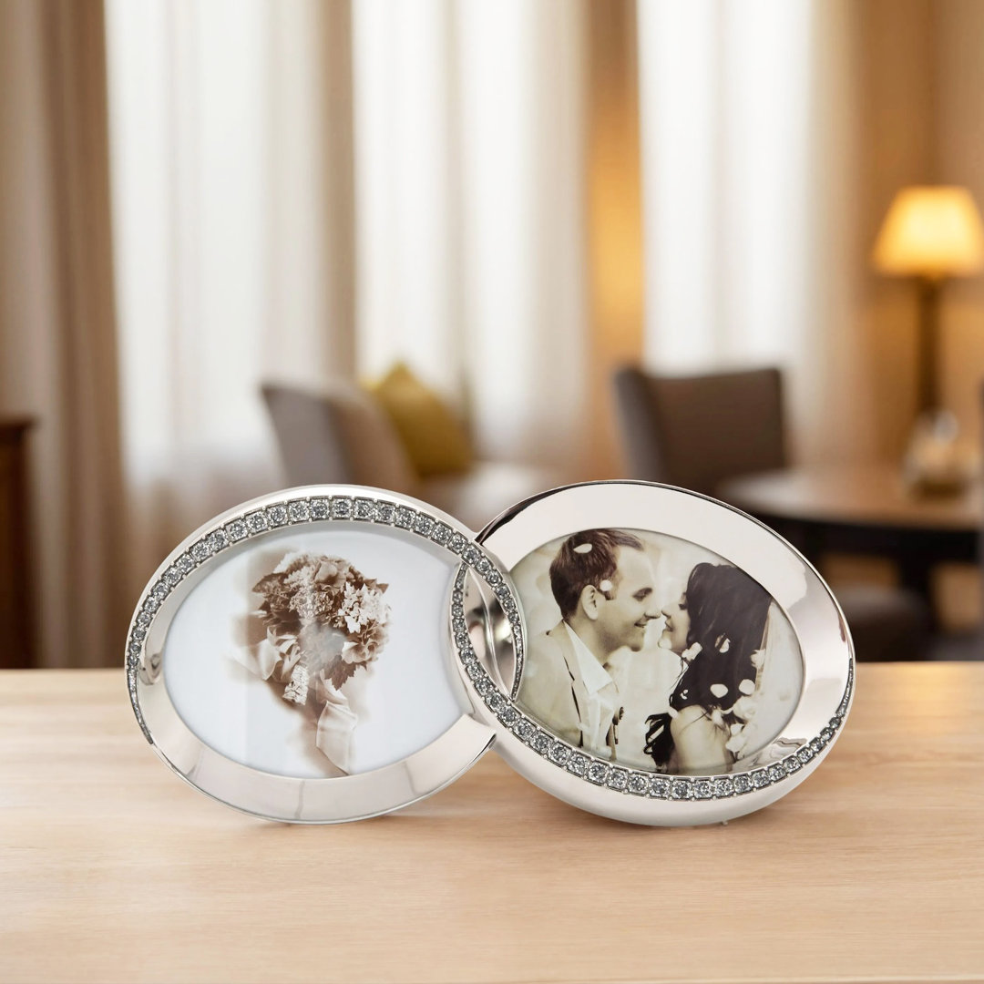 Silver Oval Collage Picture Frame - Image 3