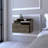 Floating Nightstand Chester, Bedroom, Dark Brown-1356840909