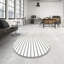 Tapis blanc/bleu contemporain-804338393