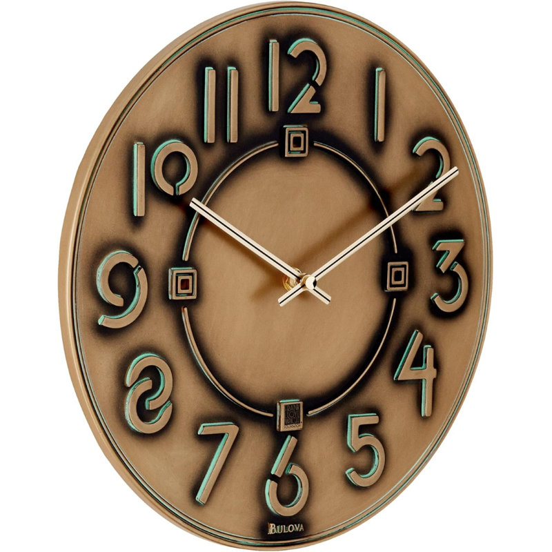 George Oliver 327F6458ECB54050A2CDE83CBD78D675 Exhibition Willits Frank Lloyd Wright Wall Clock