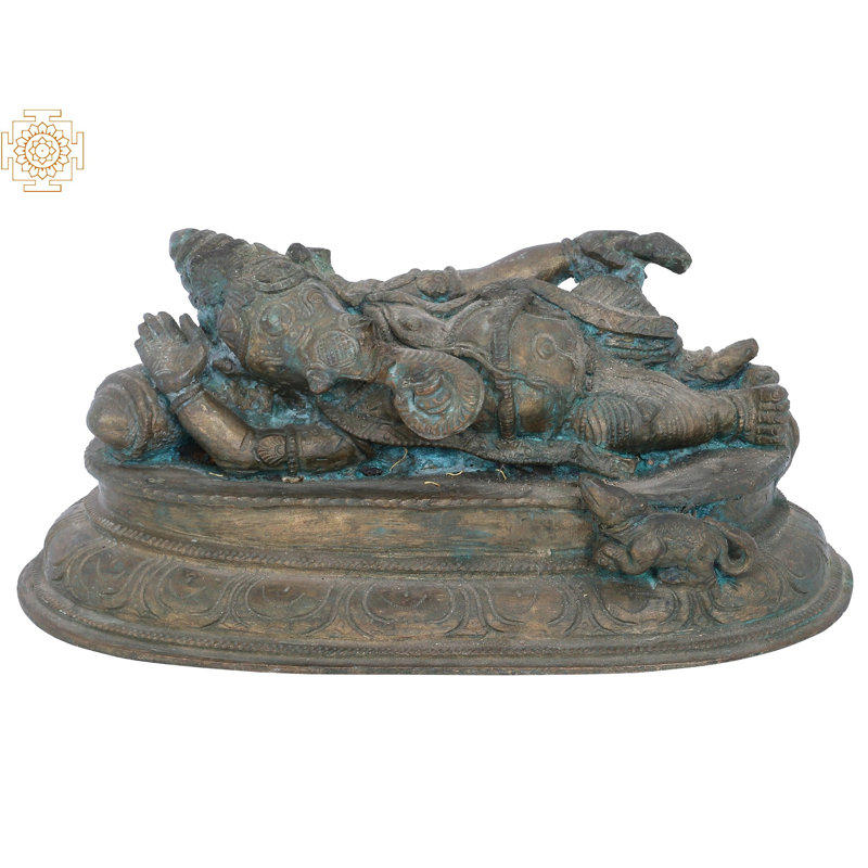 Figurine inclinable Ganesha Madhuchista Vidhana