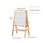 Vartkes Harriet Bee Folding Easel, Height-Adjustable & Floorstanding, Large Double-Sided Boards, with Paper Roll Holder and Storage