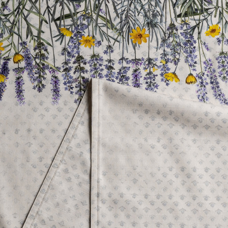 Geometric 100% Cotton Thanksgiving Table Runner, 72" L x 14.5" W