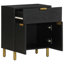Admore 50cm W Brass Bedside Table