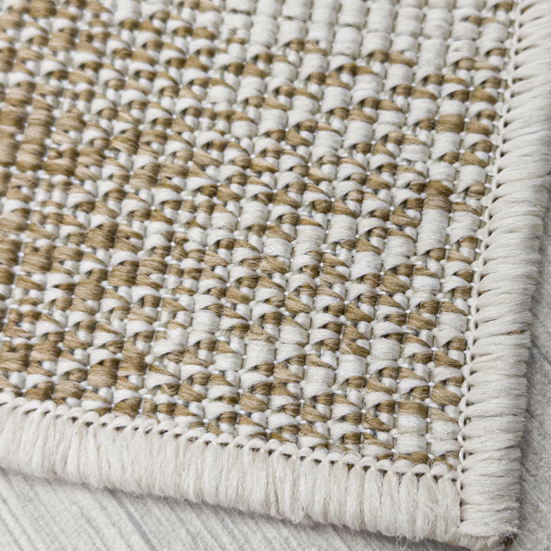 Runner Plaid Flatweave Area Rug, Runner 60 x 150 cm