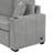 Upholstered Convertible Sectional Sofa Bed With Storage Ottoman, Usb Ports And Cup Holders-44545655