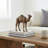 Camel Accent Decor, Realistic 9 Inch Sculpture, Polyresin Bronze
