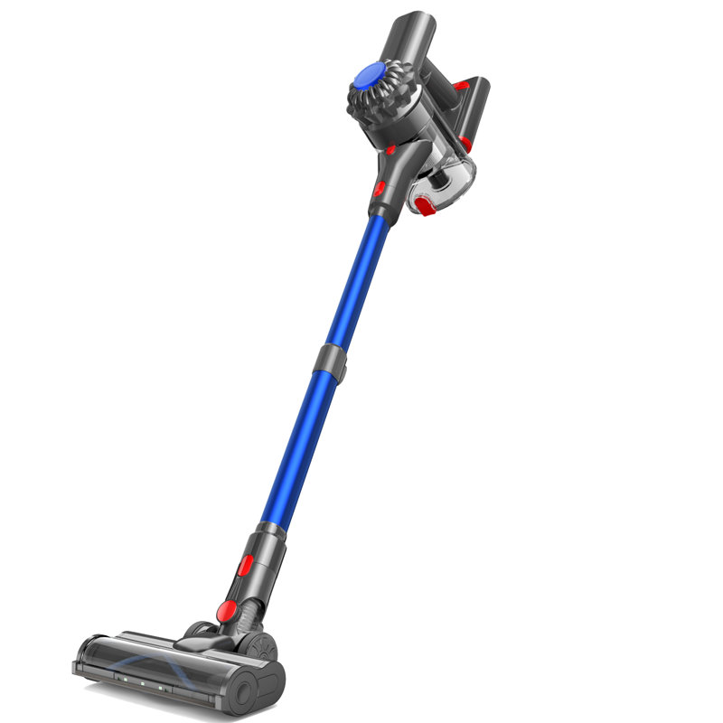 VACTechPro 35kPa Self-standing Cordless & 6-in-1 Stick Vacuum with Detachable Battery, Blue