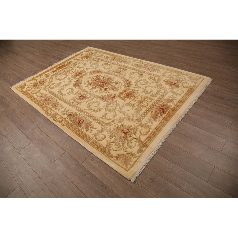Bernoussi Wool Oriental Area Rug, Rectangle 3' 2" x 4' 11"