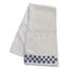 Bath Towel With French Blue Check Border-35456356