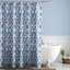 Rideau de douche en tissu 72 po x 72 po Colwart 