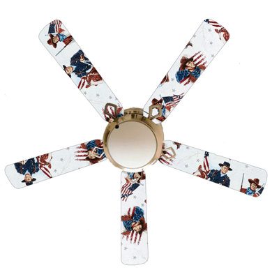 Ventilateur de plafond 5 pales 52 "