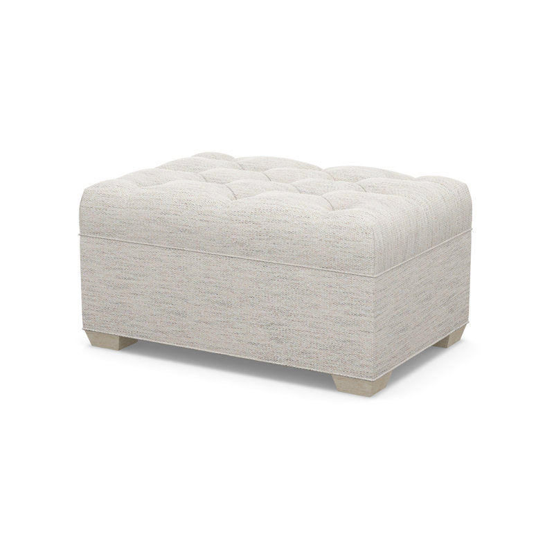 Tufted Ottoman, 3906-73, Sandstone
