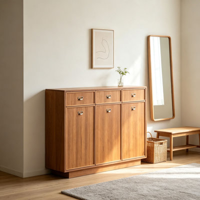 Armoire à chaussures rétro de style européen