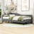 Linen Upholstered L-Shaped Daybed with Semi-Enclosed Design-1002139319-1002139316