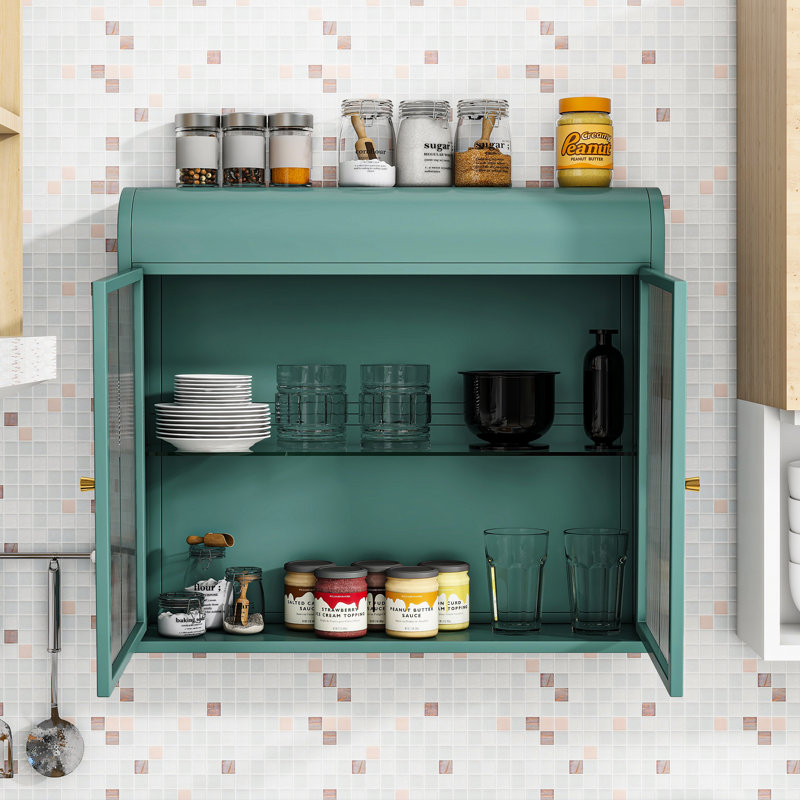 Armoire murale moderne, Vert