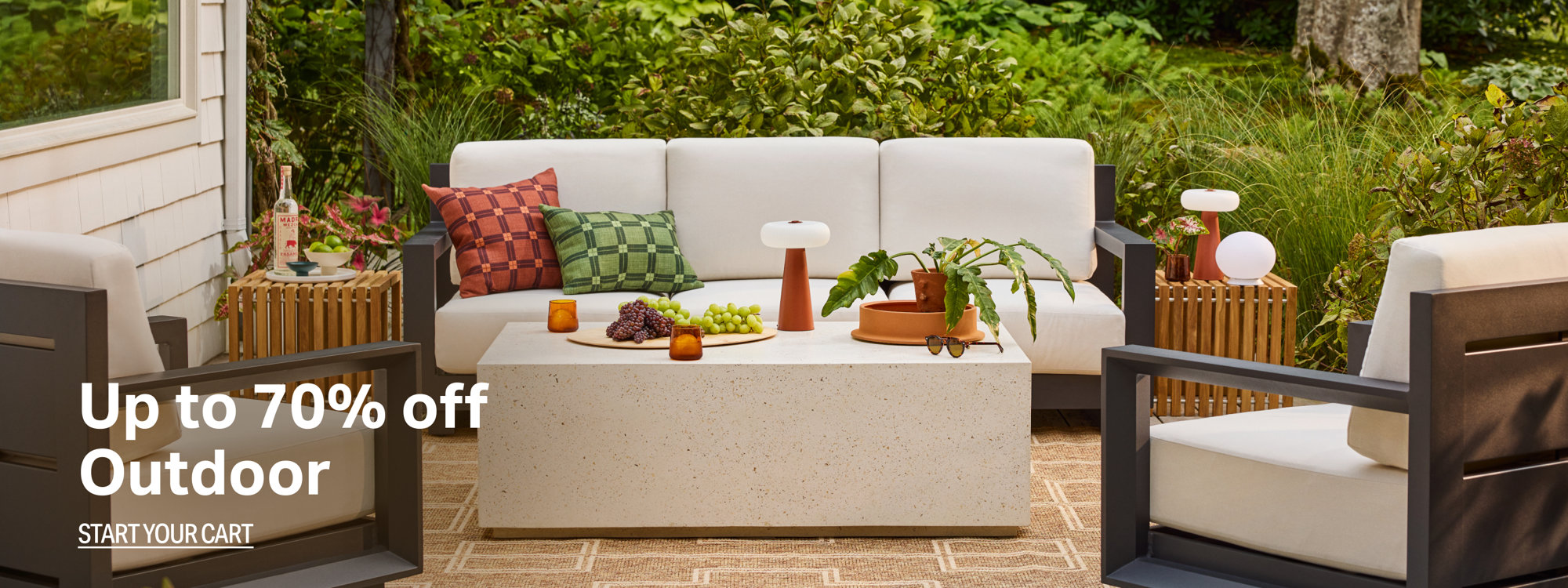 Up to 70% off Outdoor, Start Your Cart