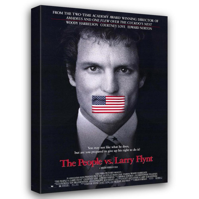 Les gens contre Larry Flynt, H 24 po x l 16 po