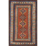 Antique Caucasian Caucasus - Kazak Knotted Rug