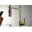 Robinet de cuisine monocommande à 1 trou à fixation sur comptoir Kingston Brass Continental-126557606
