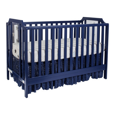 Lit de bébé convertible 3 en 1 Celeste bleu marine
