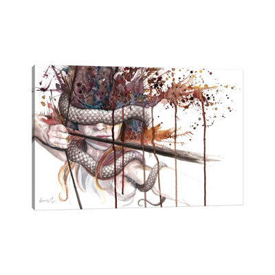 Blinded Archer by Sunima - Wrapped Canvas Painting