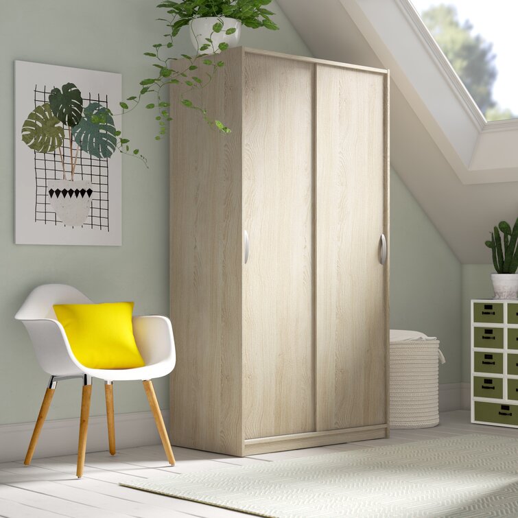 Berte 2 Door Manufactured Wood Wardrobe