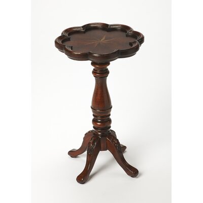 Akyra Tray Top Pedestal End Table