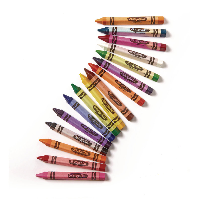 Classpack Triangular Crayons (16 Colours, 256/Box)