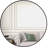 36 Inch Black Metal Framed Round Bathrrom Mirror For Wall.(W2203134079)-751468427-751468424