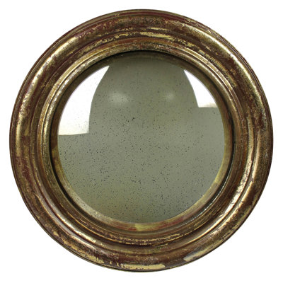 Miroir convexe, or antique - Lrg
