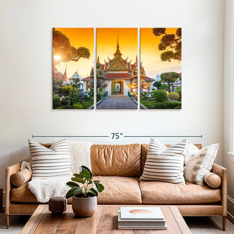 Adella Wat Arun Gate, 36" H x 57" W