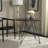 Keiper Round Iron Top with Steel Base Dining Table