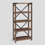 Corinna 162.6 cm H x 76.2 cm W Etagere Bookcase-1667643401