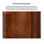 Armoire de coin en bois massif Traditional