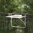 Balcony Table Metal Medium Collapsible Patio Table-1287427961