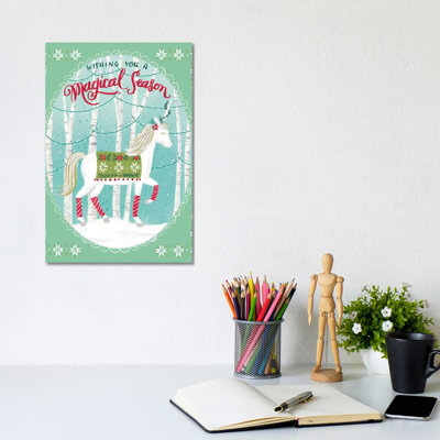 Magical Christmas IV by Amanda Mcgee - Wrapped Canvas Print